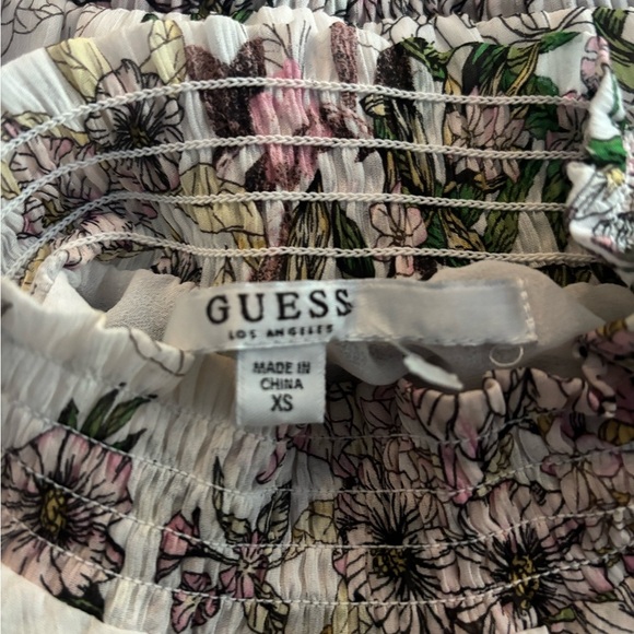 Guess Floral Sleeveless Top in size XS - Picture 9 of 9